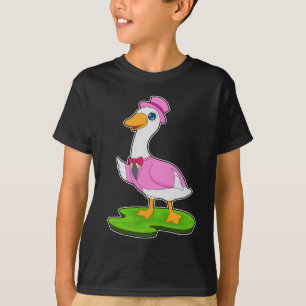 Camiseta Cilindro de aseo de pato de boda