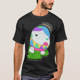 Camiseta Cilindro de huevo de Pascua