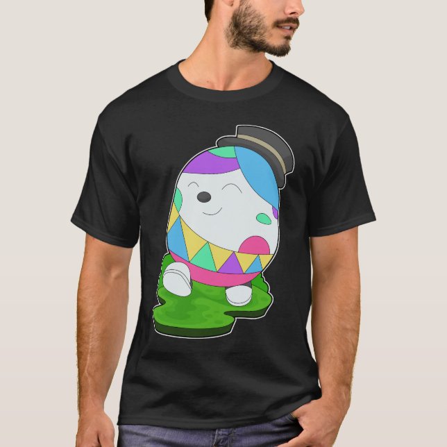 Camiseta Cilindro de huevo de Pascua (Anverso)