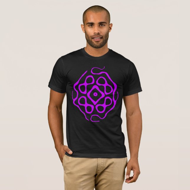 Camiseta Cimática de resonancia de arena (Anverso completo)