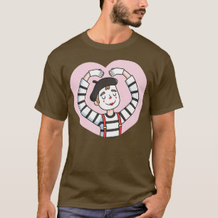 Camiseta Cimera Cuta Con Gesto De Amor
