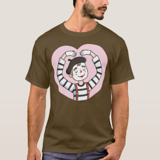 Camiseta Cimera Cuta Con Gesto De Amor
