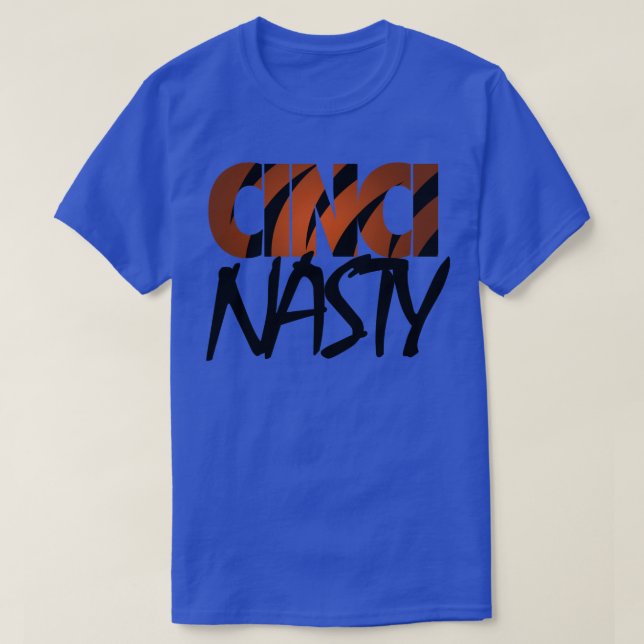 Camiseta Cinci Nasty (Diseño del anverso)