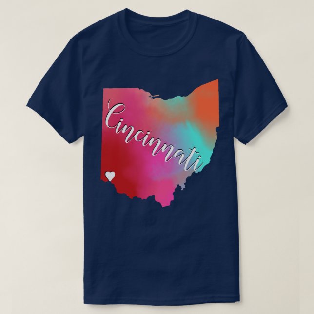 Camiseta Cincinnati 13 (Diseño del anverso)