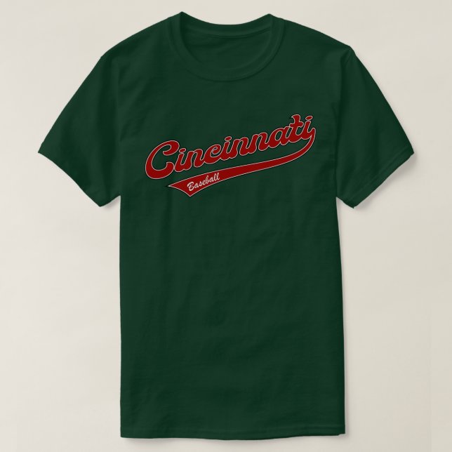 Camiseta Cincinnati Baseball (Diseño del anverso)
