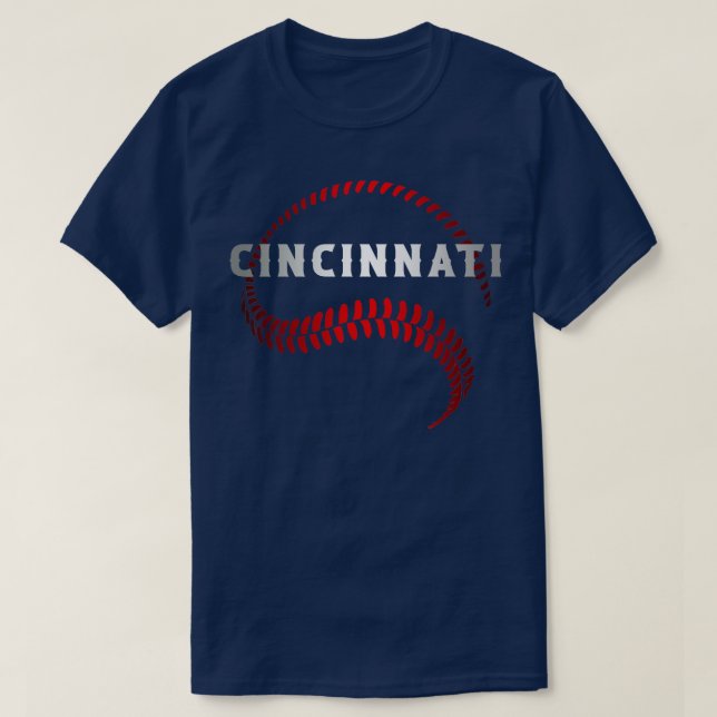 Camiseta Cincinnati Baseball (Diseño del anverso)
