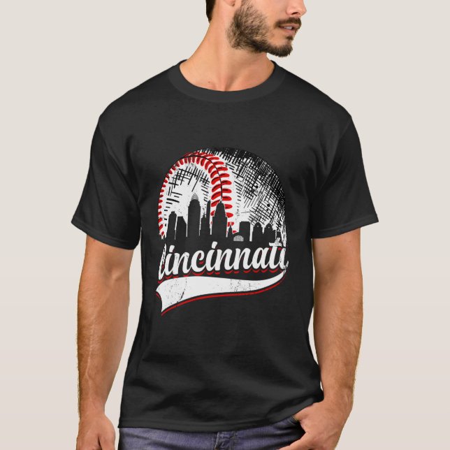 Camiseta Cincinnati Baseball Day (Anverso)