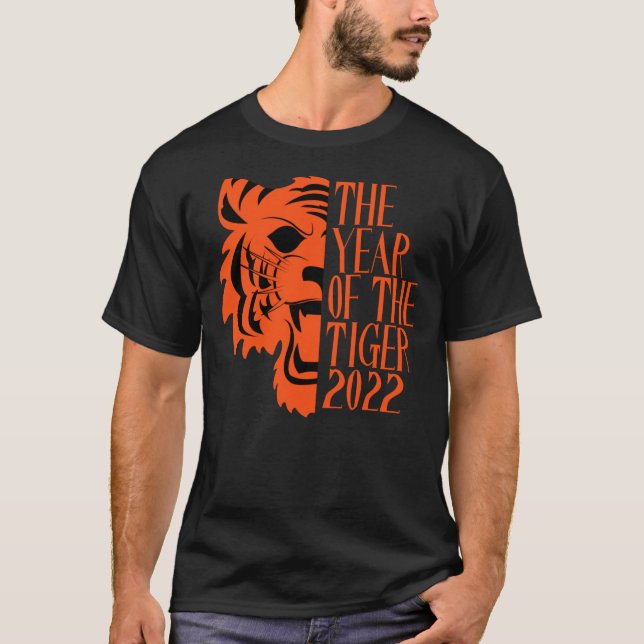 Camiseta Cincinnati Bengala Año del tigre clásico T-Shi (Anverso)