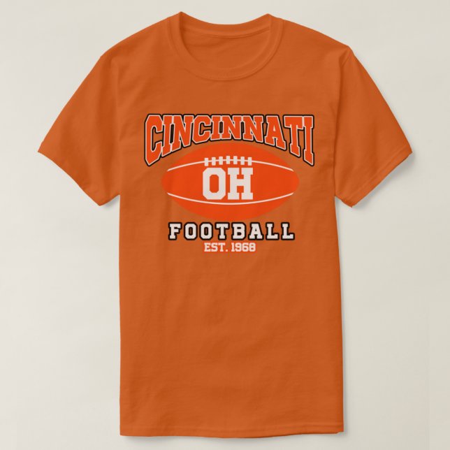Camiseta Cincinnati Bengals (Diseño del anverso)