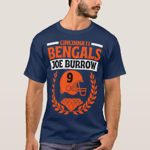 Camiseta Cincinnati Bengals Joe Burrow 9 American