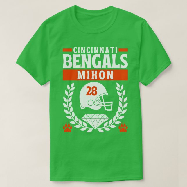 Camiseta Cincinnati Bengals Joe Mixon 28 Edition (Diseño del anverso)
