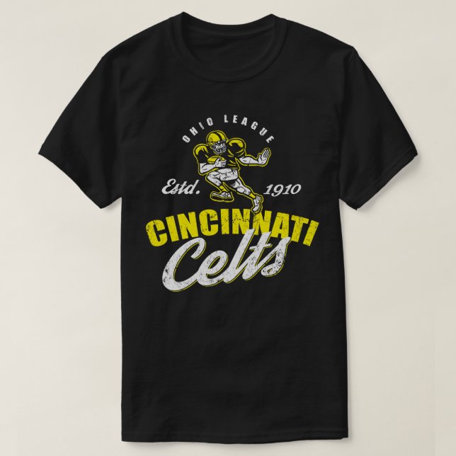 Camiseta Cincinnati Celts (Diseño del anverso)