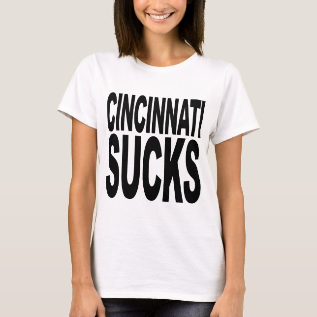 Camiseta Cincinnati chupa (Anverso)