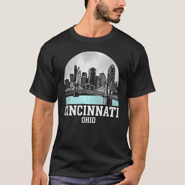 Camiseta Cincinnati Ciudad Ohio (Anverso)