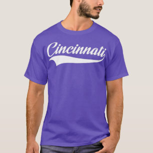 Camiseta Cincinnati Hometown Pride  OH  Throwback Design  C