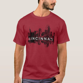 Camiseta Cincinnati, horizonte de Ohio