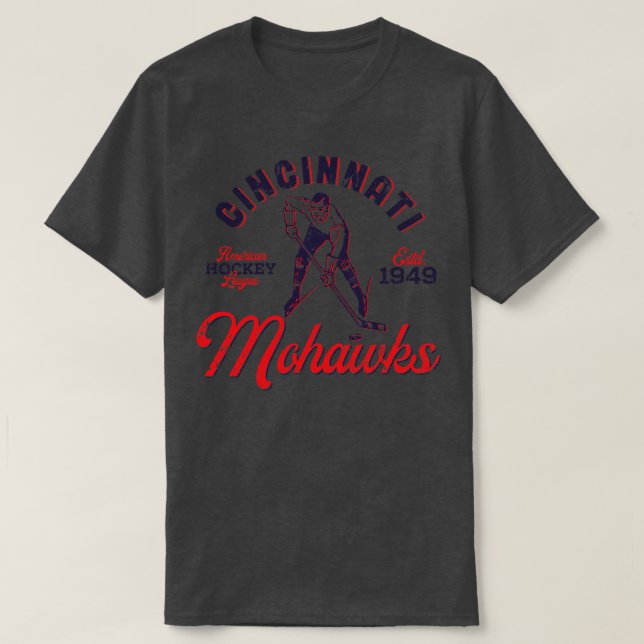 Camiseta Cincinnati Mohawks 1 (Diseño del anverso)