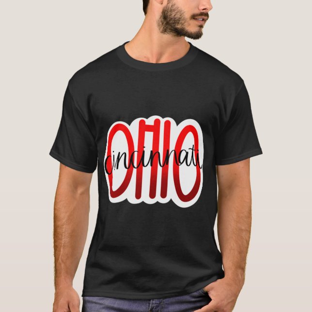 Camiseta Cincinnati Ohio (Anverso)