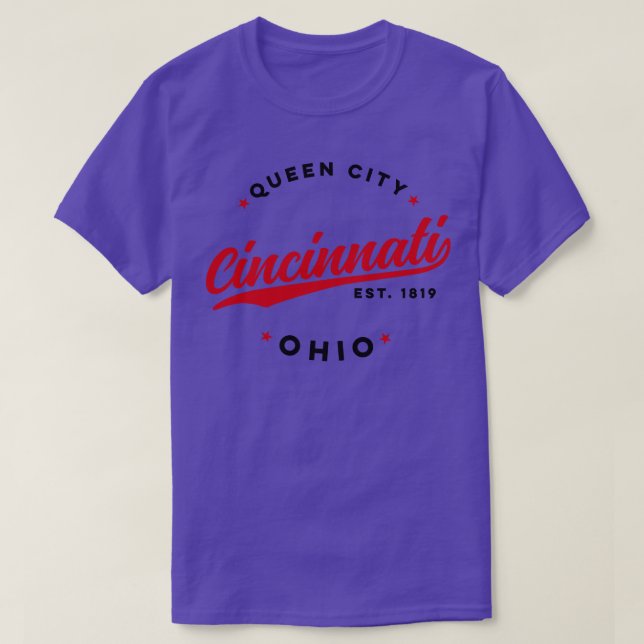 Camiseta Cincinnati Ohio City USA (Diseño del anverso)