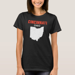 Camiseta CINCINNATI Ohio Estados Unidos EE.UU. Viajes Ohioy