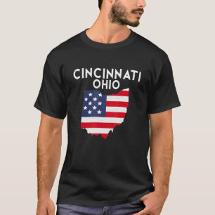 Camiseta Cincinnati Ohio Estados Unidos Estados Unidos Viaj