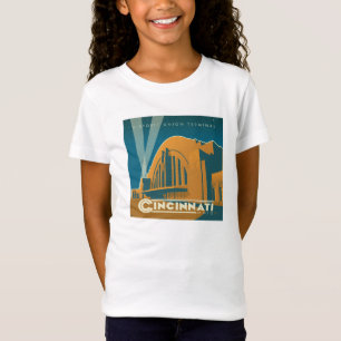 Camiseta Cincinnati, Ohio Terminal de la Unión histórica