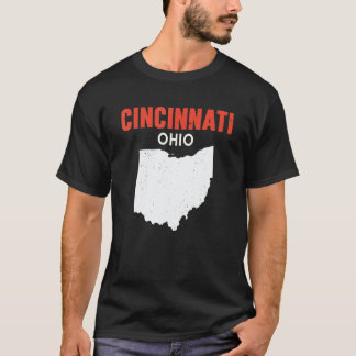Camiseta CINCINNATI Ohio USA State America Travel Ohioan