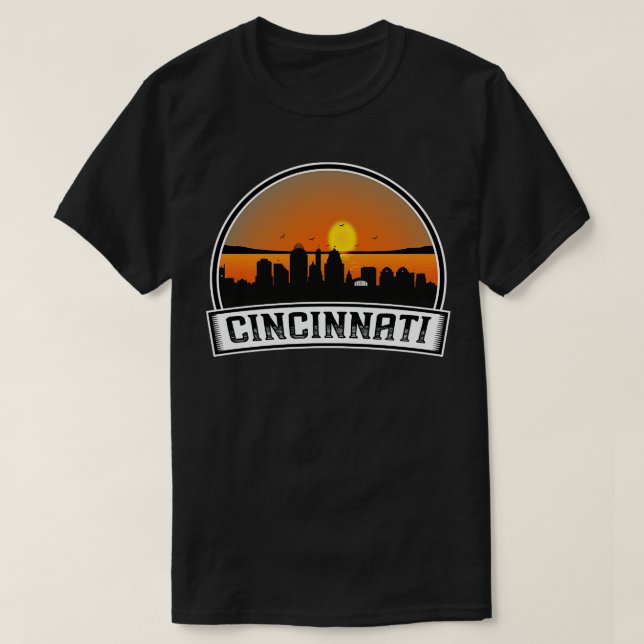 Camiseta Cincinnati Retro (Diseño del anverso)