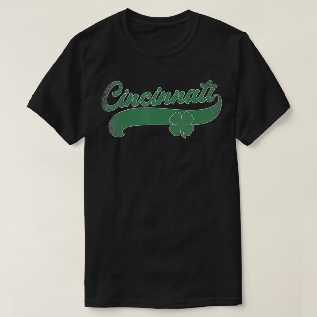 Camiseta Cincinnati Shamrock (Diseño del anverso)