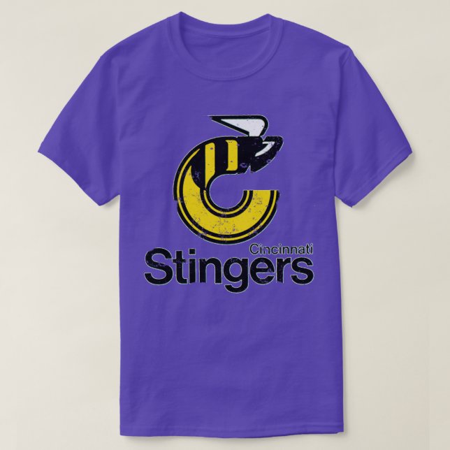 Camiseta Cincinnati Stingers (Diseño del anverso)