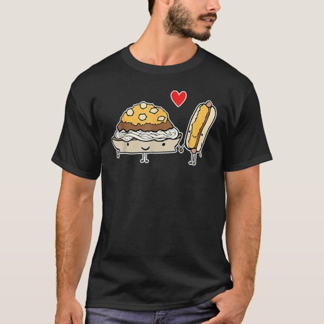 Camiseta Cincinnati Style Chili 3 Way And Cheese Coney (Anverso)
