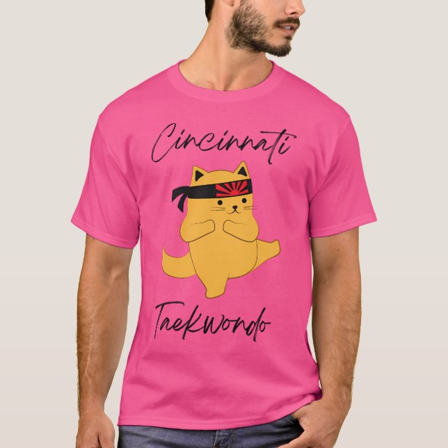 Camiseta Cincinnati Taekwondo (Anverso)