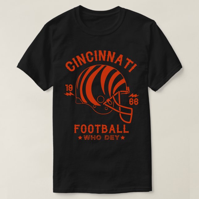 Camiseta Cincinnati WhoDey (Diseño del anverso)