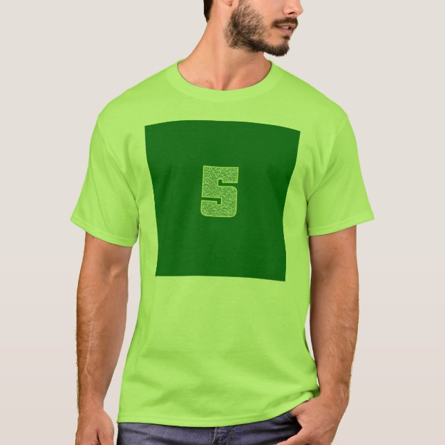 Camiseta cinco (Anverso)
