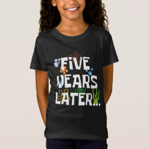 Camiseta Cinco años después, divertida quinta fiesta de cum