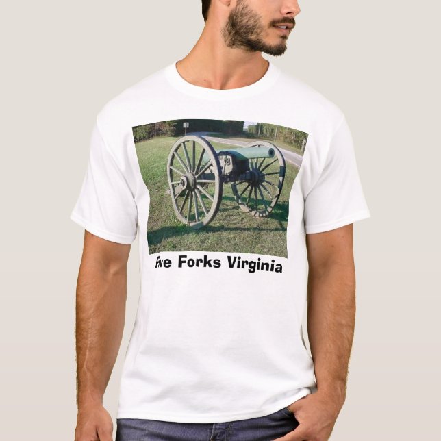 Camiseta Cinco bifurcaciones Virginia (Anverso)