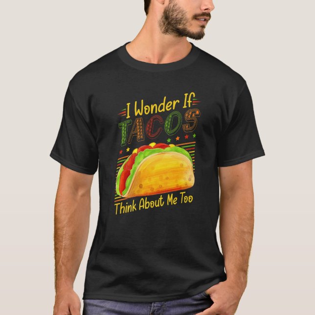 Camiseta Cinco Chistes De Mayo Me Pregunto Si Los Tacos Pie (Anverso)