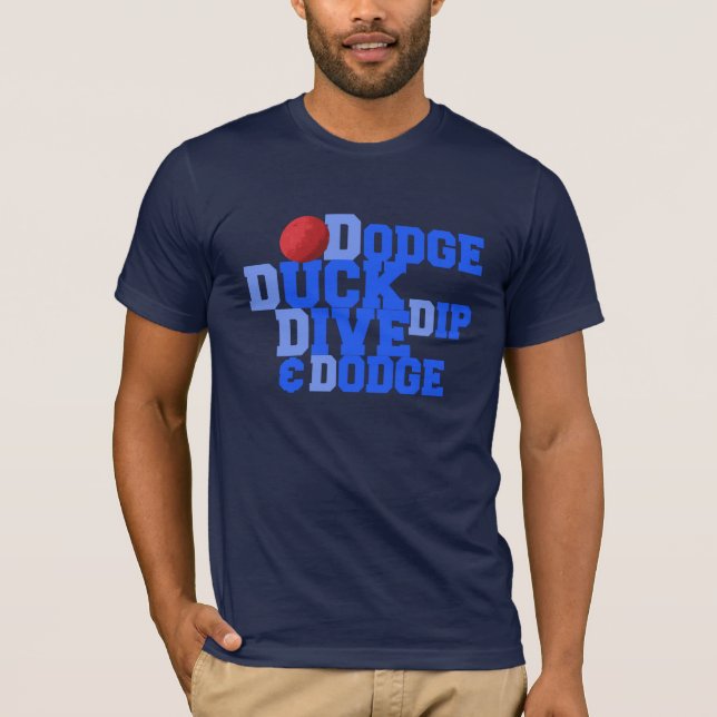 Camiseta Cinco d de Dodgeball (Anverso)