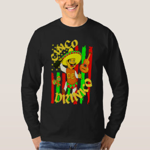 Camiseta Cinco De Bebida Y Cinco De Mayo