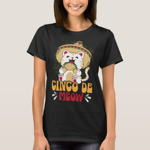 Camiseta Cinco de cuatro gatos: el orgullo mexicano por los