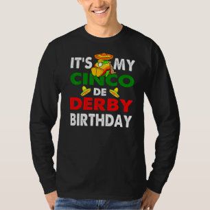 Camiseta Cinco De Derby Mayo Birthday Cute Mayo Costumen