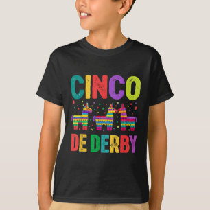 Camiseta Cinco De Derby Shirt Funny Horse Carreras Fiesta T