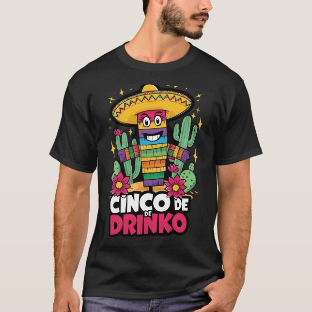 CAMISETA CINCO DE DRINKO (Anverso)