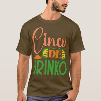 Camiseta Cinco De Drinko