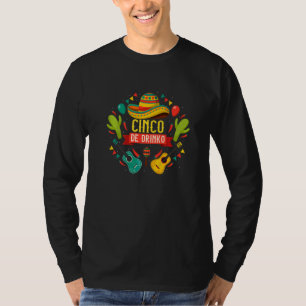 Camiseta Cinco De Drinko 5 De Mayo Drinko De Mayo
