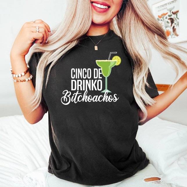 Camiseta Cinco de drinko bitchachos | Funny Cinco De Mayo (Cinco de Drinko Bitchachos | Funny Cinco De Mayo T-Shirt)