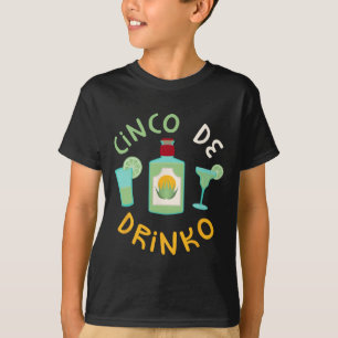 Camiseta Cinco De Drinko Camisas Mujeres Cinco De Mayo