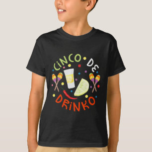 Camiseta Cinco De Drinko Camisas Mujeres Cinco De Mayo