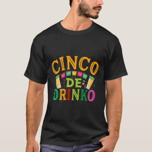 Camiseta Cinco De Drinko, Cinco De Mayo