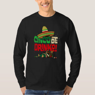 Camiseta Cinco De Drinko Cinco De Mayo Fiesta De Fiestas Me